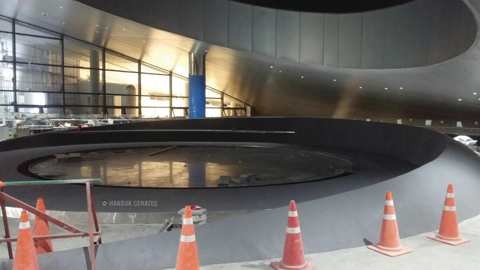 대전 한국타이어 R&D센터 스톤카펫 Color Stone (멘트·규사·세라믹) 포장 시공 사진 3/4