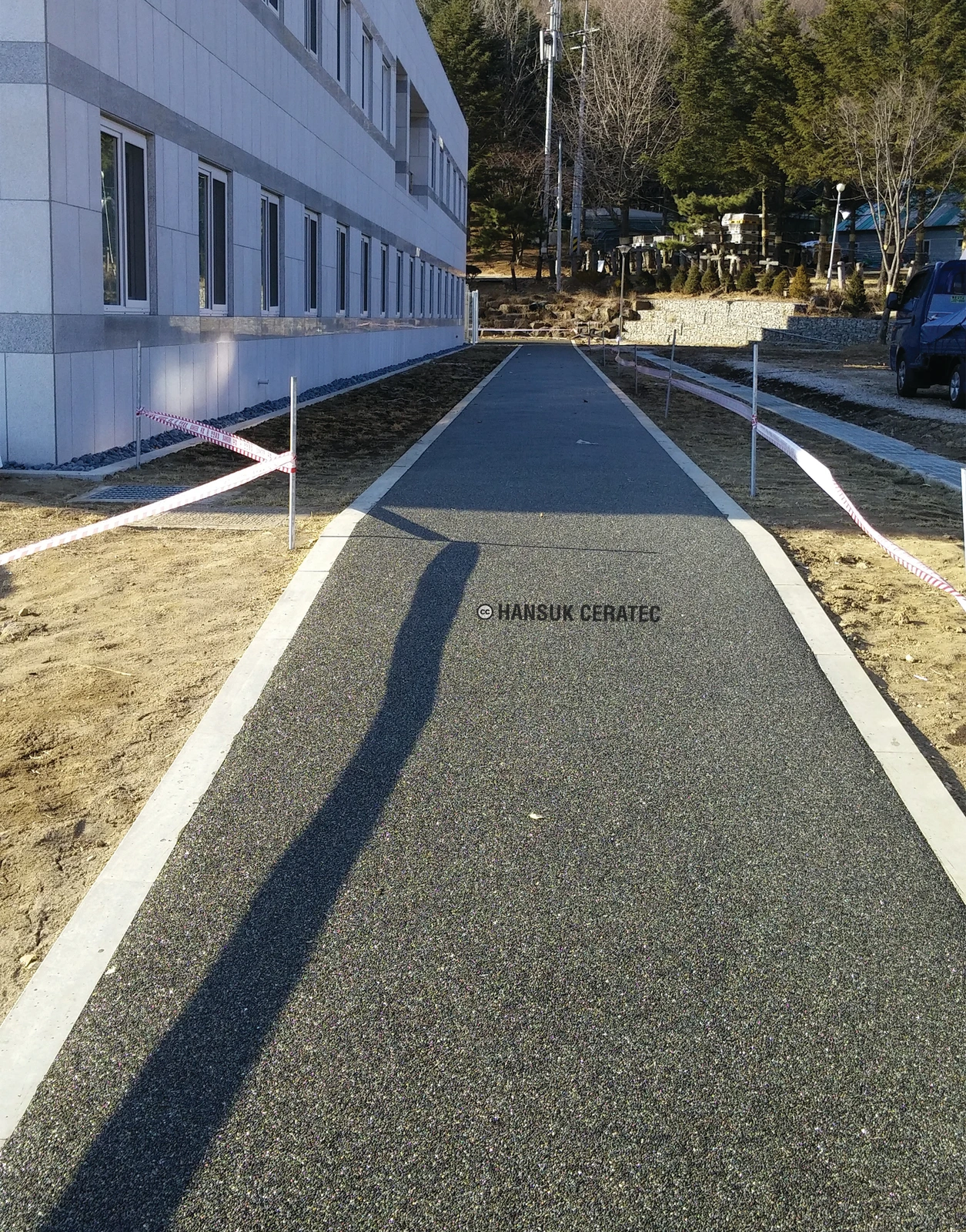 송추현장 스톤카펫 Natural Stone (콩자갈수지) 포장 시공 사진 3/3