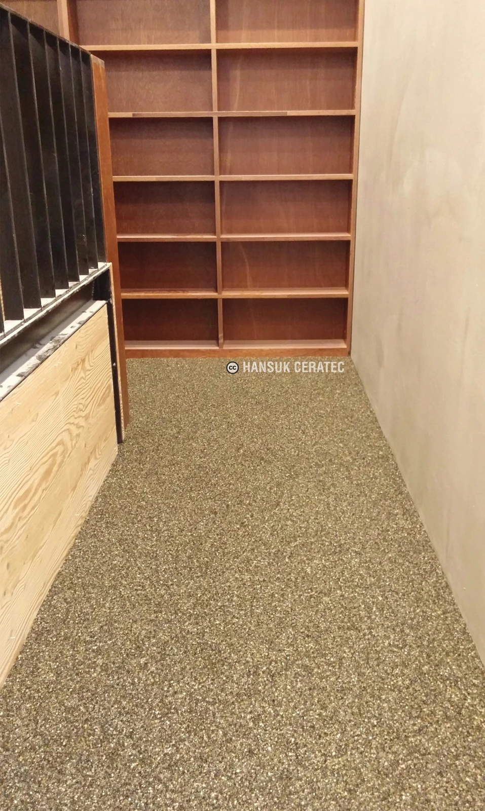 놀숲 북카페 일산 장항점 스톤카펫 Natural Stone (콩자갈수지) 포장 시공 사진 2/2