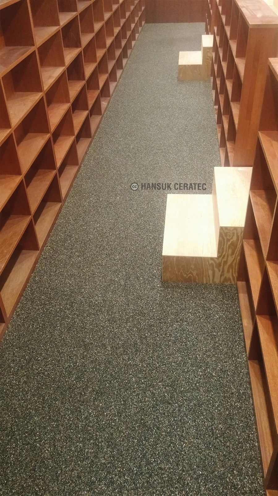 놀숲 북카페 동탄 스톤카펫 Natural Stone (콩자갈수지) 포장 시공 사진 2/2
