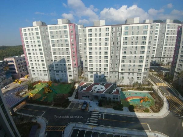 대구 혁신도시 LH 4단지 스톤카펫 Natural Stone (콩자갈수지) 포장 시공 사진 7/7