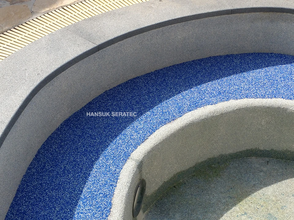 속초 한화리조트 스톤카펫 Natural Stone (콩자갈수지) 포장 시공 사진 4/6