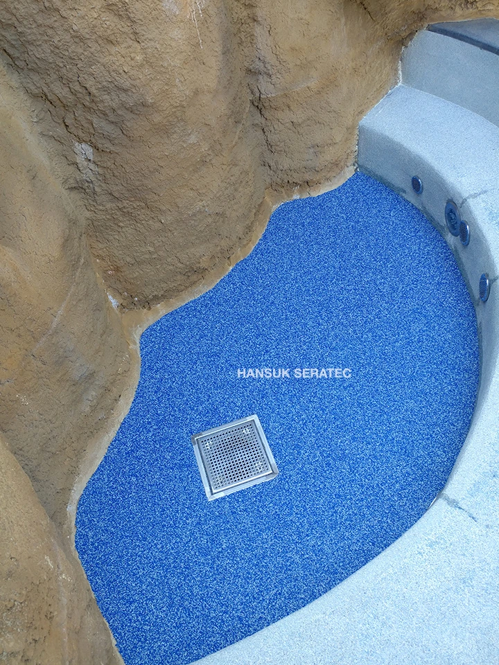 속초 한화리조트 스톤카펫 Natural Stone (콩자갈수지) 포장 시공 사진 5/6