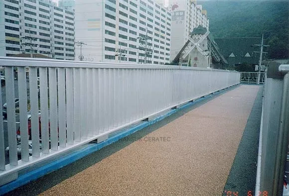 전남순천시육고포장공사 스톤카펫 Natural Stone (콩자갈수지) 포장 시공 사진 2/2